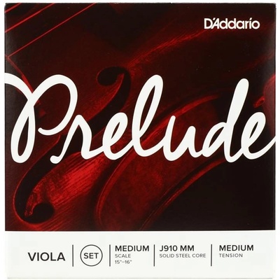 D'Addario Prelude Viola String Set Extra Short Scale Medium Tension