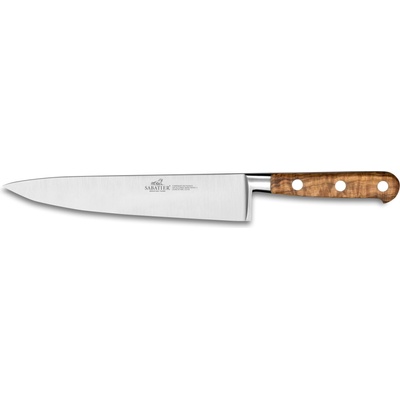 Lion Sabatier Нож на готвача PROVENCAO 20 cм, с нитове от неръждаема стомана, кафяв, Lion Sabatier (LS832085)