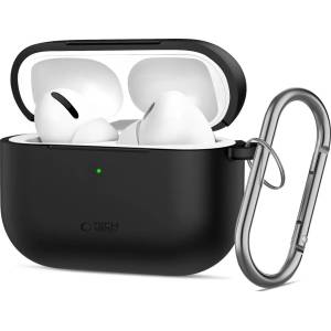Tech-protect Силиконов кукичка за Apple AirPods Pro 3 Черен (5906302333097)