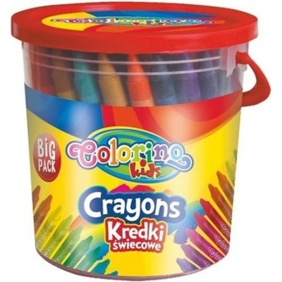 Colorino Kids farebné voskovky 64 ks vo vedierku