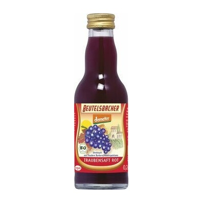 Beutelsbacher Hroznová šťáva červená přírodní 6 x 200 ml