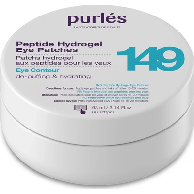 Esfolio Gold Snail Hydrogel Eye Patch Hydrogélové náplasti na oči 60 x 90 g