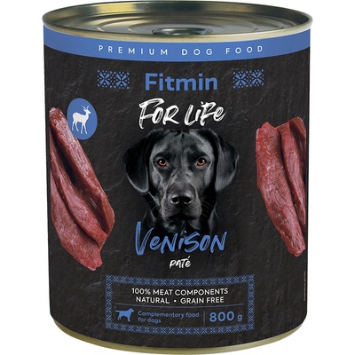 Dibaq Fitmin For Life Консерва с месо от дивеч за кучета 800 g