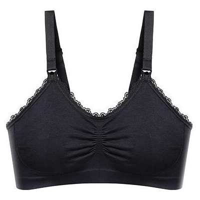 BabyOno podprsenka na dojčenie čierna