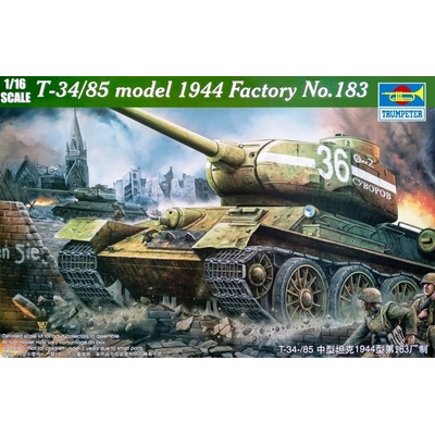 Trumpeter T-34/85 Model 1944 Factory No.183 w full interior kit 1:16