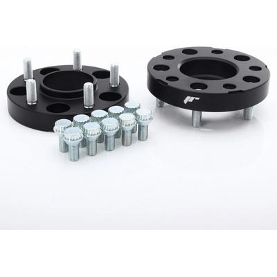 JR WHEELS Skrutkovacie podložky - JRWA1, 25mm 5x112 57,1 Čierne JRWA1-25MM-5L-57BK