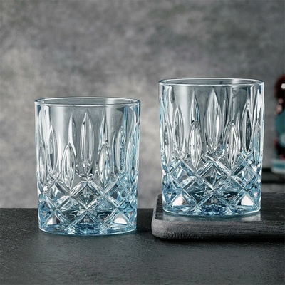 Nachtmann Pohár na whisky NOBLESSE COLORS svetlo modrá 2 x 295 ml