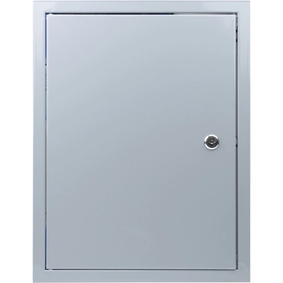 Dalap Сива ревизионна метална вратичка със заключване 300x600 мм (3406)