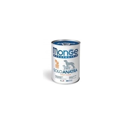Monge Adult Dog SOLO Grain free Kačica monoproteín 24 x 400 g
