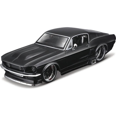 Maisto AssemblyLine Ford Mustang GT 1967 Černý 1:24