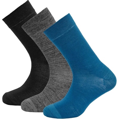 Devold Daily Merino Light ponožky 3 pack flood mix