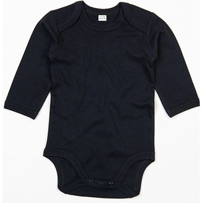 Babybugz Detské body s dlhým rukávom BZ Black