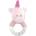 Lorelli Toys ДРЪНКАЛКА КРЪГ ЕДНОРОГ РОЗОВ natural (10191360007)