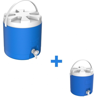 KALE Комплект термоси за пикник с кран Kale, 18 литра + 6 литра, син (77772)