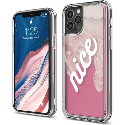 elago Sand Case Nice - дизайнерски кейс с висока защита за iPhone 11 Pro (розов)