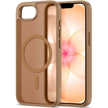 Tech-Protect Magsafe Калъф за iPhone 17e/ 16e, Tech-Protect BasicMag Matte Case, Кафяв (5906302392629)