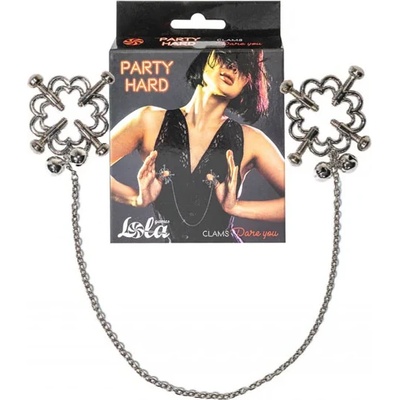 Щипки за зърна с верижка, нежно наказание - Clamps Dare You (1164-01LOLA)