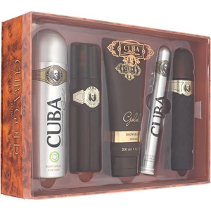 Cuba Gold Подаръчен комплект EDT 100 ml + афтършейв 100 ml + душ гел 200 ml + дезодорант 200 ml + ED