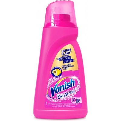 Vanish Oxi Action tekutý odstraňovač skvrn (Pink) 1 l