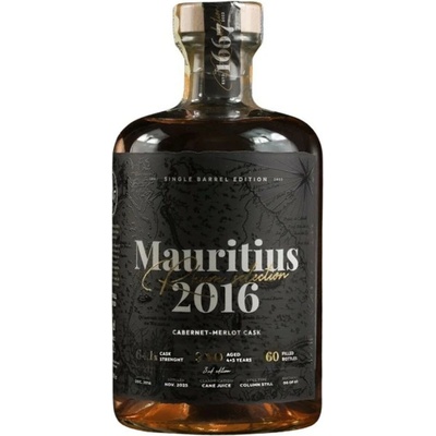 1667 Single Barrel Mauritius 2016 Cabernet Merlot Cask 64,1% 0,7 l (karton)