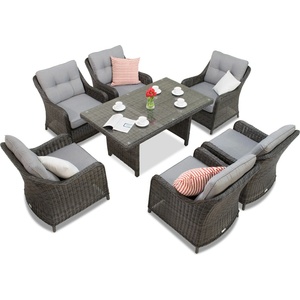 Garden Point Техноратанови градински мебели Toledo Premium антрацит Garden Point (GAP132-FIE)
