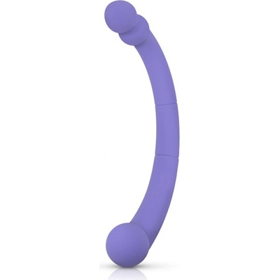 Good Vibes Only Double End Vibrator Leah Purple