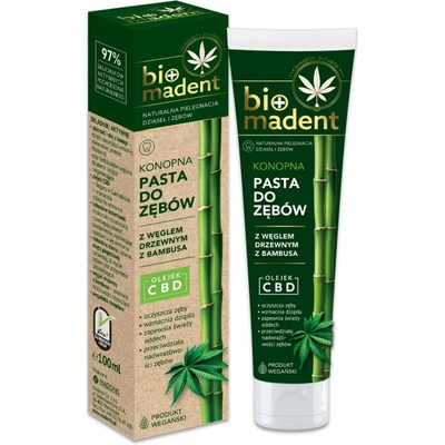 Bio Madent konopná s CBD olejom 100 ml
