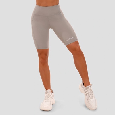 GymBeam dámské šortky Biker grey šedá – Zboží Dáma
