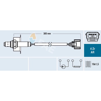 Lambda sonda FAE 75642