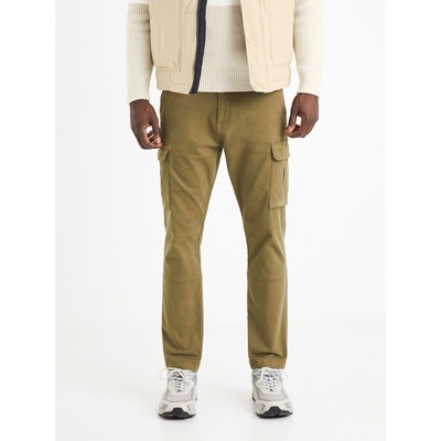 Celio Мъжки панталони Celio Volcan в цвят каки Celio | Zelen | МЪЖЕ | 30/32