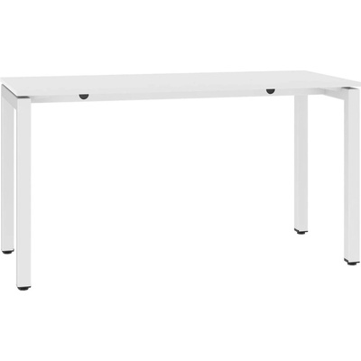 MALOW Kancelářský stůl Stb Comfort 1460 s hloubkou 600 mm, šířkou 1400 mm [bílá, světle šedá]
