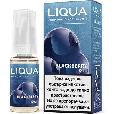 никотинова течност Liqua Elements - Blackberry 12мг