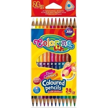 COOLPACK Цветни моливи colorino двувърхи 24 цвята