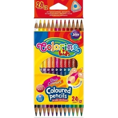 COOLPACK Цветни моливи colorino двувърхи 24 цвята