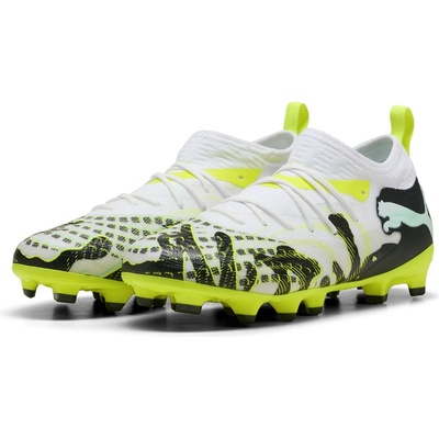 PUMA Детски футболни бутонки Puma FUTURE 8 MATCH Childrens Artificial Ground Football Boots - Mint/White