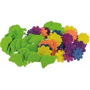 Brewista Stickers with foam flowers 58pcs