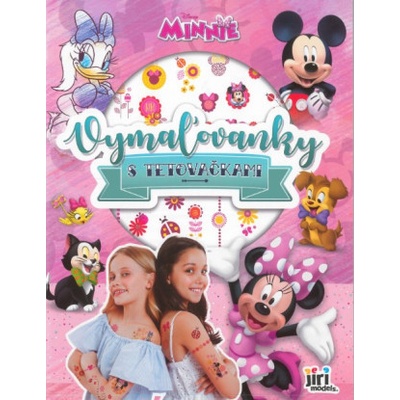 Vymaľovanky s tetovačkami Minnie
