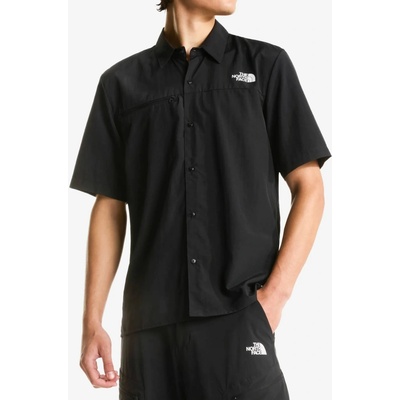 The North Face Packable turistická košel'a krátký rukáv tnf black