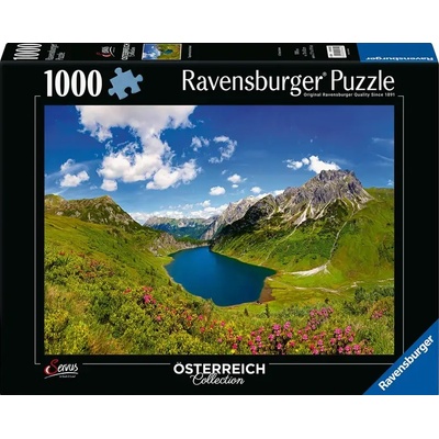Ravensburger Пъзел Ravensburger от 1000 части - Езерото до Клайнарл, Австрия (12000602)