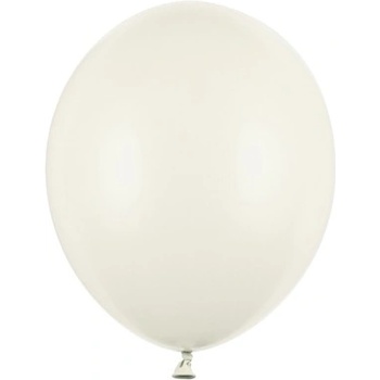 Party Deco Латексови Балони Пастел, Светъл Крем, 12 см
