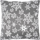 Forbyt Vianočná Vločky sivá 40 x 40 cm
