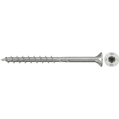 Fischer 577084 skrutky do drevotriesky 6 mm 60 mm TX Nerezová oceľ 100 ks