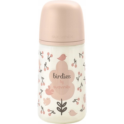 Suavinex kojenecká láhev Dreams růžová 270ml