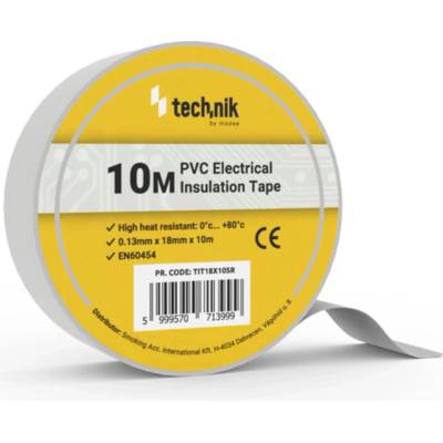 Technik izolačná páska 0,13 mm x 18 mm x 10 m strieborná