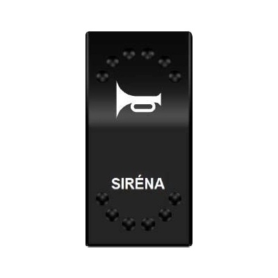 47110 Rocker spínač SIRÉNA 12/24V