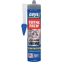 CEYS TOTAL TECH lepidlo a tmel 290 ml sivý