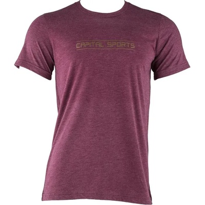 Capital Sports тренировъчна мъжка тениска, цвят кестен, размер L (STS3-CSTM5) (STS3-CSTM5)
