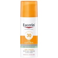 Eucerin Oil Control krémový gél na opaľovanie na tvár SPF30 50 ml