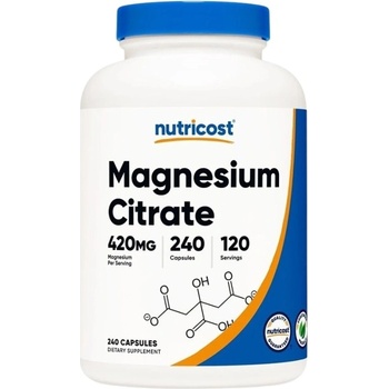 Nutricost Magnesium Citrate 420 mg [240 капсули]