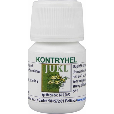 Jukl Bylinářství kořenářství Tinktura Kontryhel 30 ml